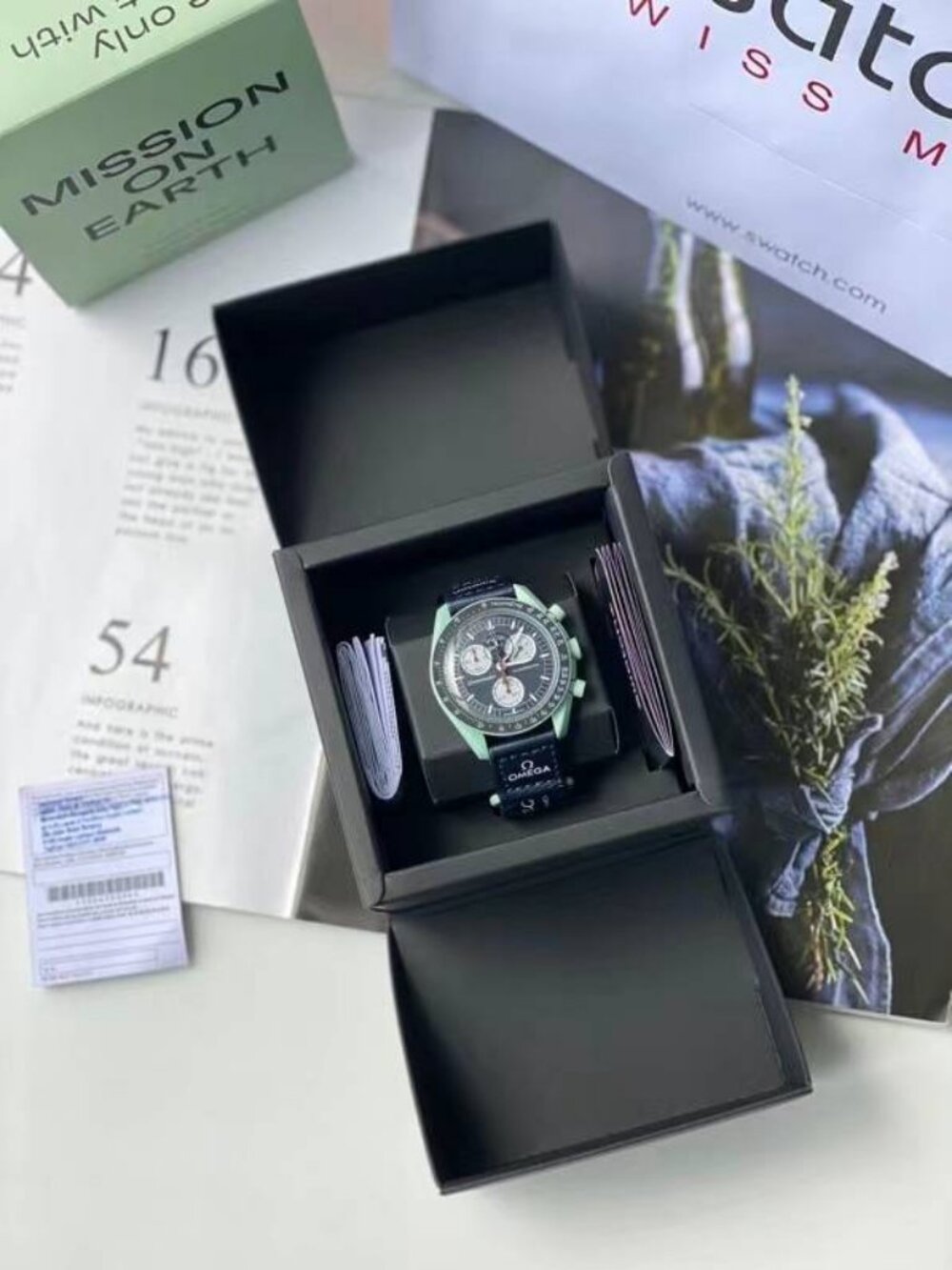 Omega Earth Battery Watch